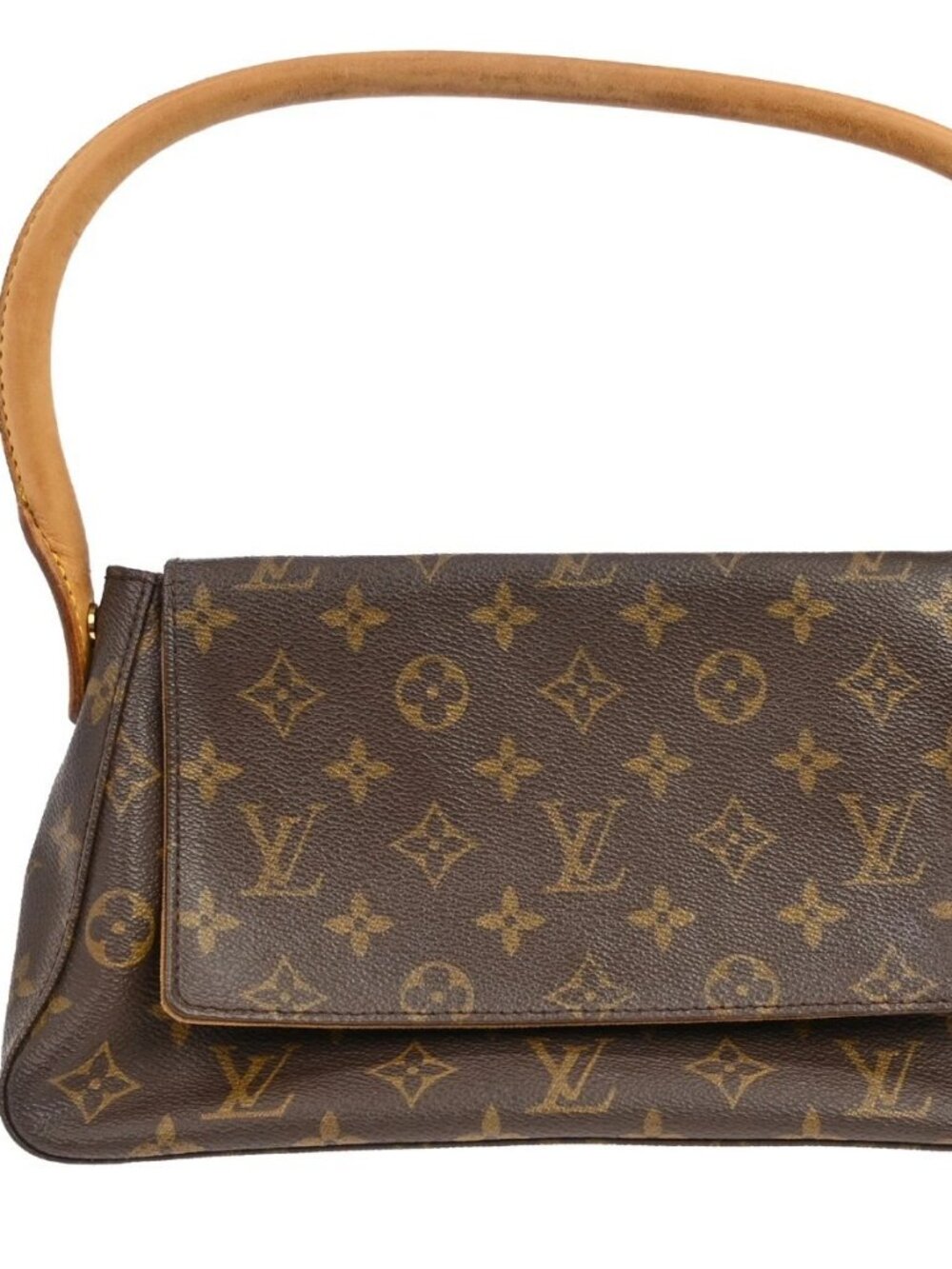 LOUIS VUITTON MONOGRAM MINI LOOPING HANDBAG M51147